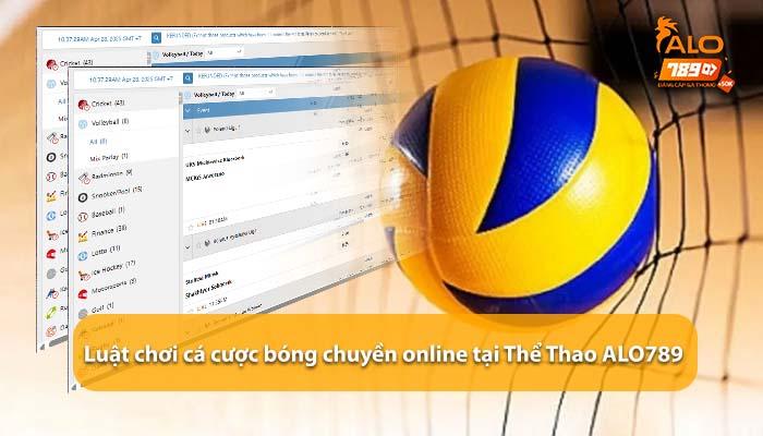 Luật chơi cá cược bóng chuyền online tại Thể Thao ALO789 Luật chơi cá cược bóng chuyền online tại Thể Thao ALO789